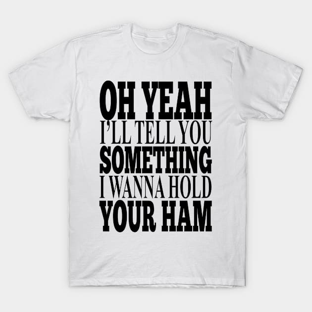 Misheard Lyrics - Holding Hands T-Shirt by Ireland